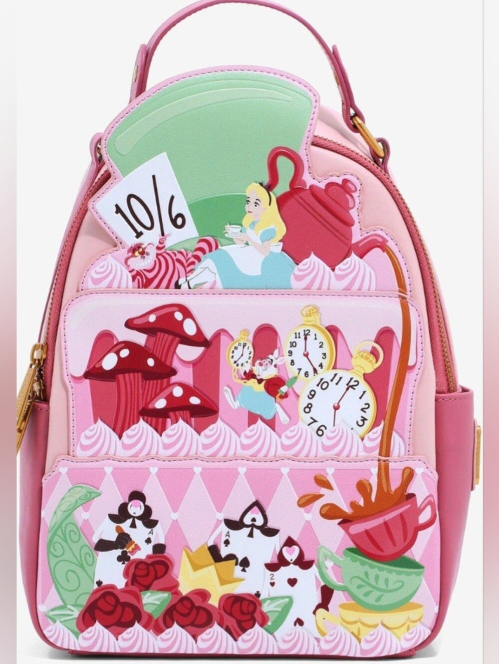 Alice In Wonderland Cake Backpack